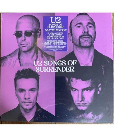 U2 Songs of Surrender (2LP/Purple Marble Splatter) Vinyl Record $28.75 Vinyl