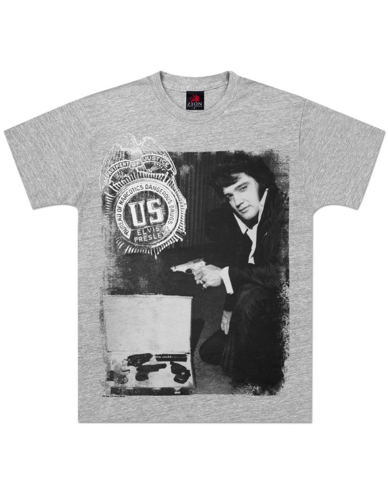 Elvis Presley Badge T-Shirt $5.14 Shirts