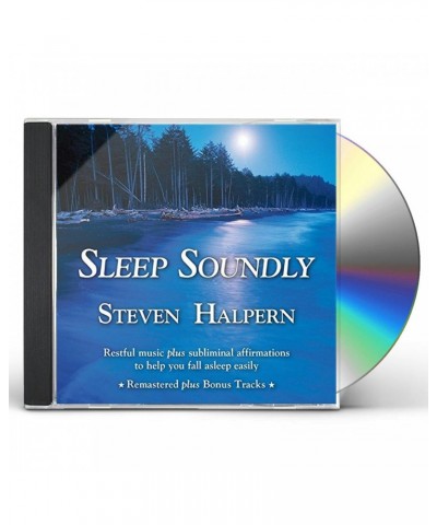 Steven Halpern SLEEP SOUNDLY: RESTFUL MUSIC PLUS SUBLIMINAL CD $6.90 CD