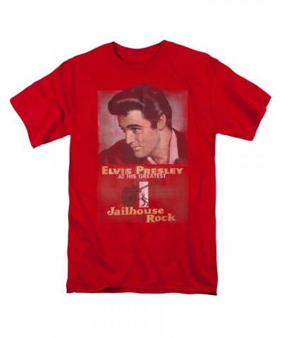 Elvis Presley Shirt | JAILHOUSE ROCK POSTER T Shirt $8.28 Shirts