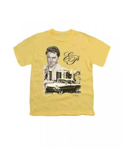 Elvis Presley Youth Tee | EP Youth T Shirt $5.25 Vinyl