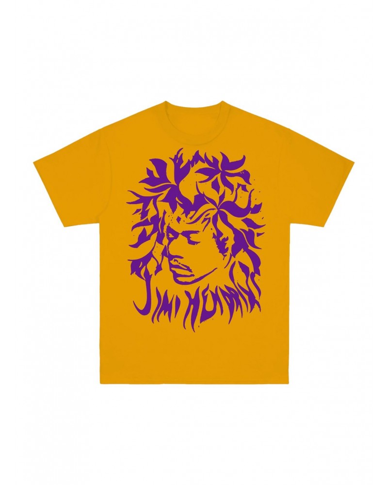 Jimi Hendrix Yellow Flower Tee $10.20 Shirts