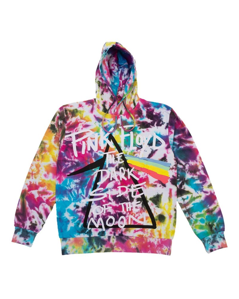 Pink Floyd Tie Dye DSOTM Hoodie $12.95 Sweatshirts