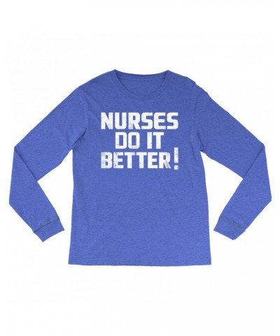 Led Zeppelin Long Sleeve Shirt | Nurses Do It Better! Worn By Robert Plant Shirt $11.38 Shirts