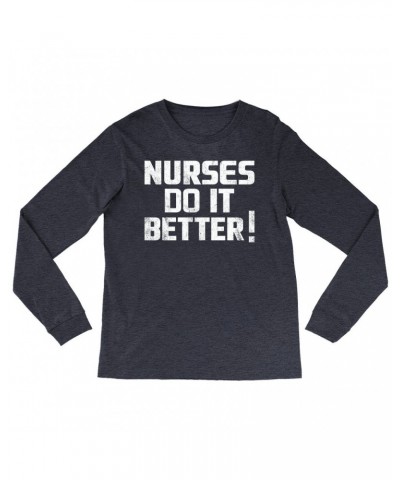 Led Zeppelin Long Sleeve Shirt | Nurses Do It Better! Worn By Robert Plant Shirt $11.38 Shirts