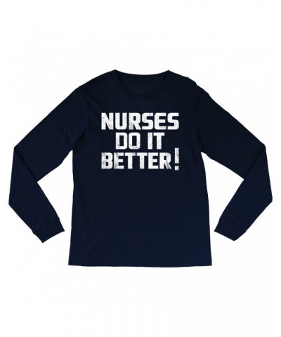 Led Zeppelin Long Sleeve Shirt | Nurses Do It Better! Worn By Robert Plant Shirt $11.38 Shirts