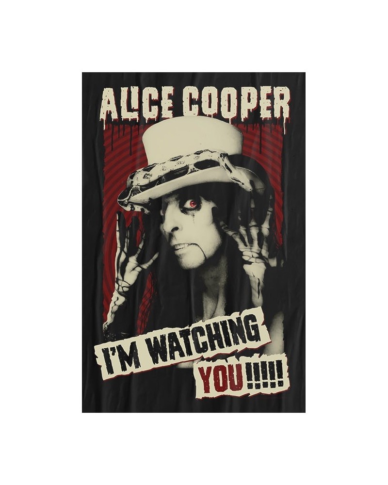 Alice Cooper I'm Watching You' Flag $8.09 Decor