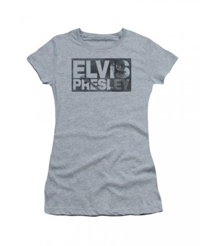 Elvis Presley Juniors Shirt | BLOCK LETTERS Juniors T Shirt $6.84 Shirts