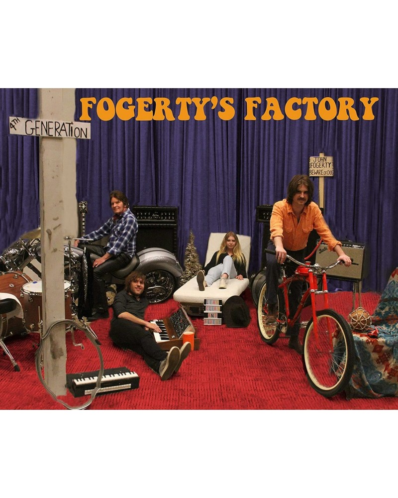 John Fogerty Fogerty's Factory Vinyl Record $6.84 Vinyl