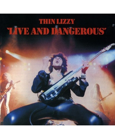 Thin Lizzy Live And Dangerous (Orange/180g) Vinyl Record $25.00 Vinyl