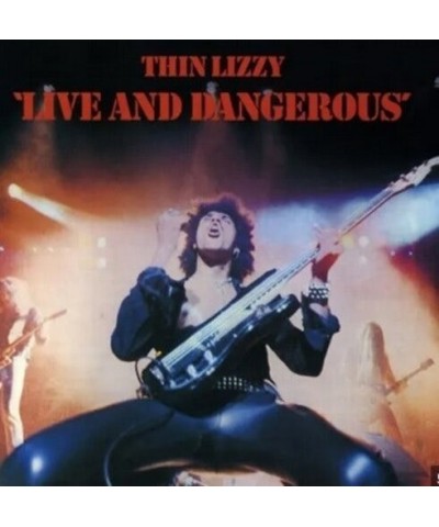 Thin Lizzy Live And Dangerous (Orange/180g) Vinyl Record $25.00 Vinyl