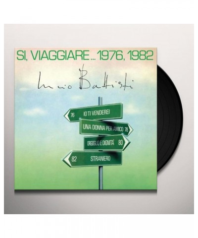 Lucio Battisti SI' VIAGGIARE 1976 1982 Vinyl Record $18.90 Vinyl