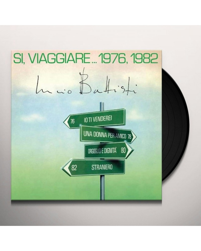 Lucio Battisti SI' VIAGGIARE 1976 1982 Vinyl Record $18.90 Vinyl