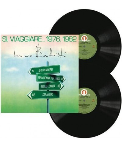 Lucio Battisti SI' VIAGGIARE 1976 1982 Vinyl Record $18.90 Vinyl