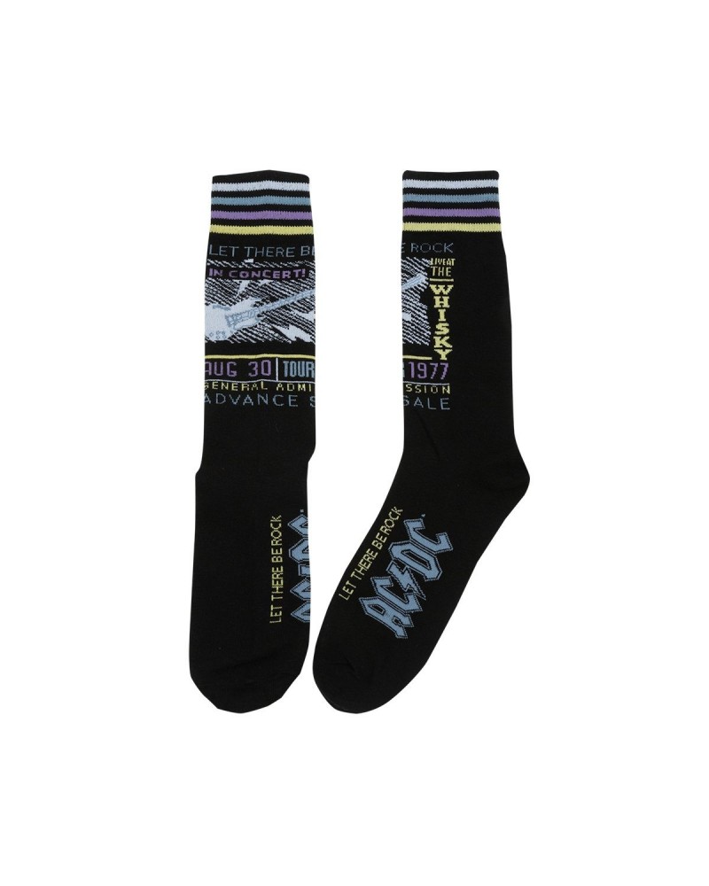 AC/DC Let There Be Rock Socks $6.00 Footware