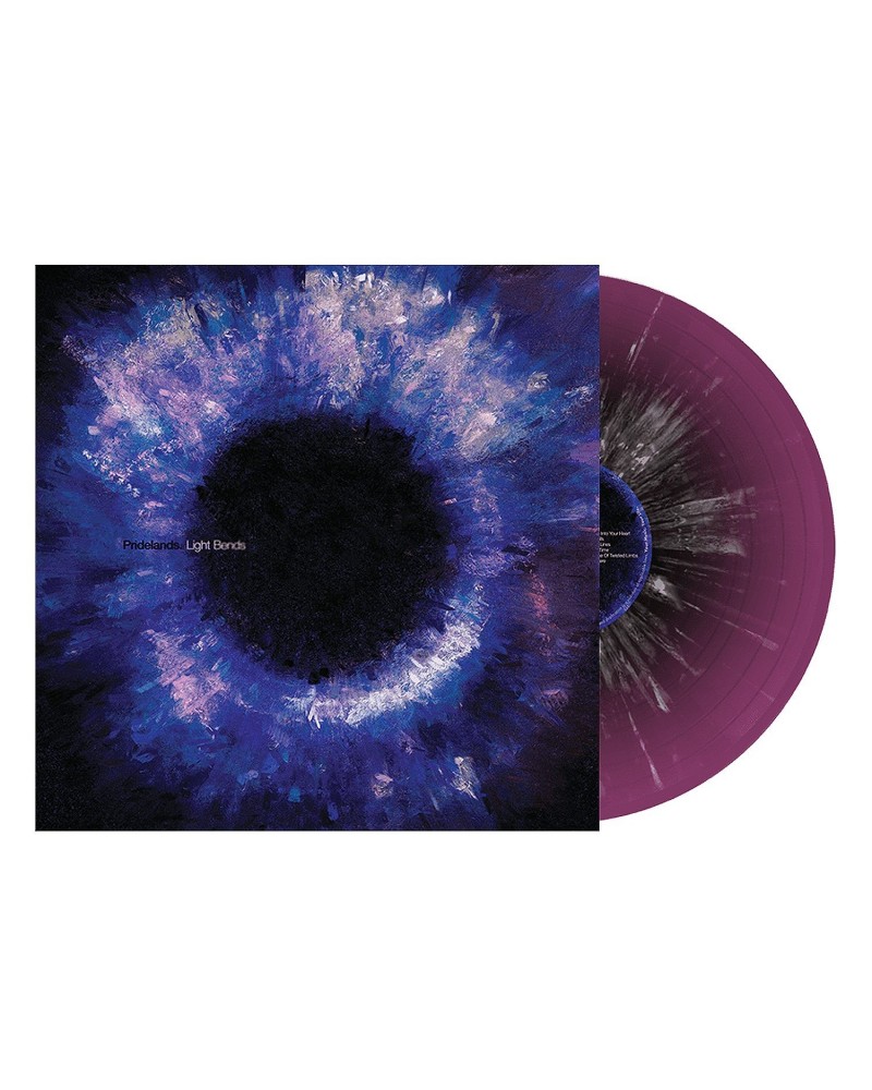 Pridelands Light Bends' Black in Purple w/ White Splatter Vinyl LP $7.99 Vinyl