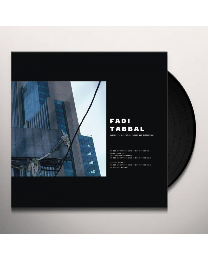 Fadi Tabbal Subject To Potential Errors And Distortions Vinyl Record $9.46 Vinyl