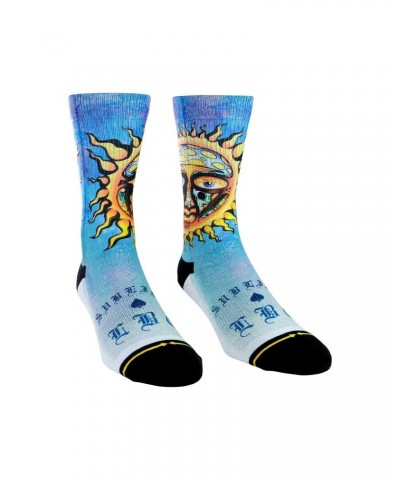 Sublime Sun Logo Socks - Blue $9.90 Footware