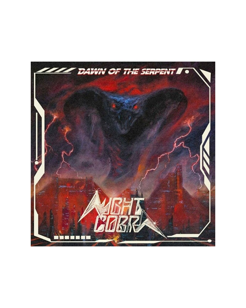 Night Cobra LP - Dawn Of The Serpent (Red / Bone Splatter Vinyl) $24.38 Vinyl