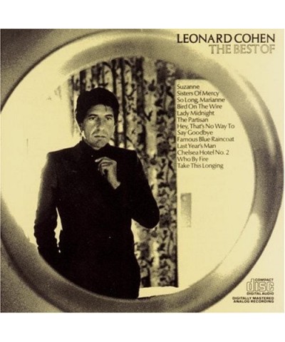 Leonard Cohen BEST OF CD $3.87 CD