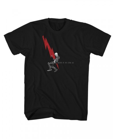 Queens of the Stone Age T-Shirt | Struck By Lightning Shirt $10.64 Shirts