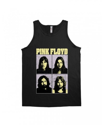 Pink Floyd Unisex Tank Top | Meddle Group Photo Pastel Image Distressed Shirt $8.98 Shirts