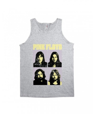 Pink Floyd Unisex Tank Top | Meddle Group Photo Pastel Image Distressed Shirt $8.98 Shirts