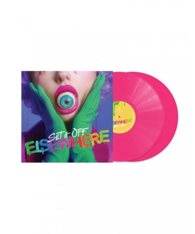 Set It Off ELSEWHERE (HOT PINK VINYL/2LP) Vinyl Record $14.10 Vinyl