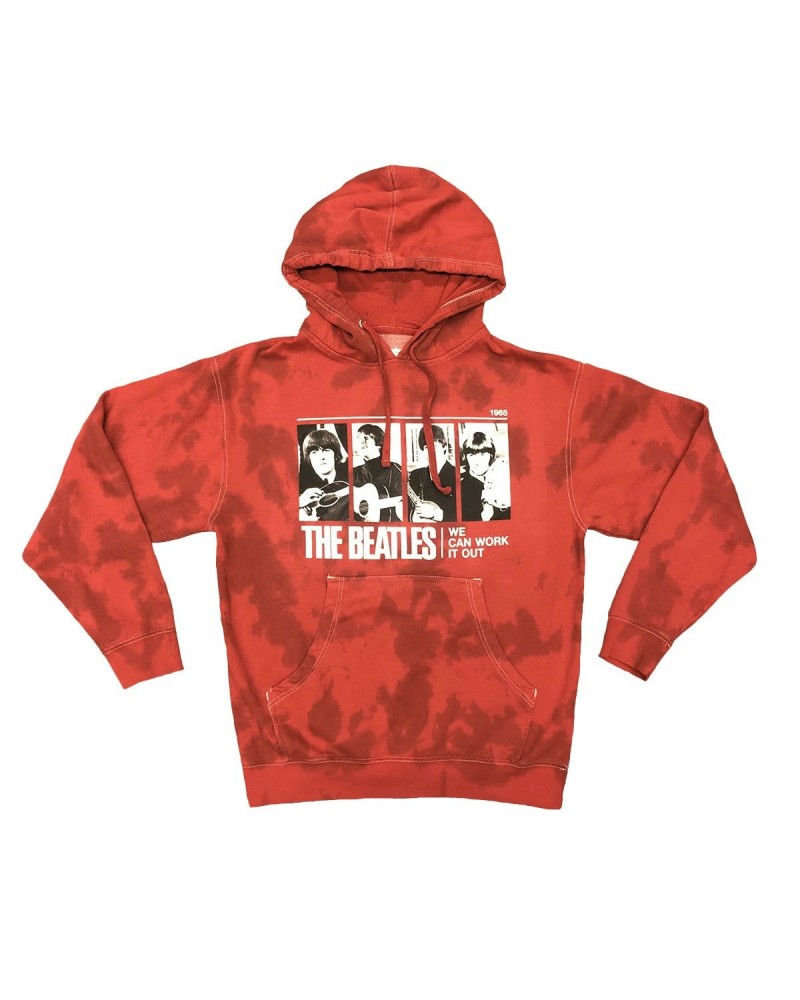 The Beatles We Can Work It Out Tie-dye Hoodie $26.35 Sweatshirts