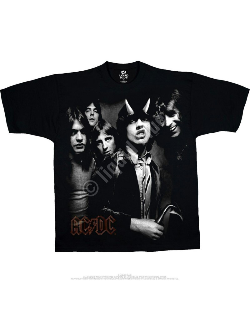 AC/DC Highway Group Black T-Shirt $11.20 Shirts