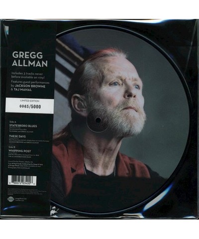 Gregg Allman LP - Live Picture Disc (numbered ltd.ed.) (10") (incl. mp3) (picture disc) (Vinyl) $17.74 Vinyl