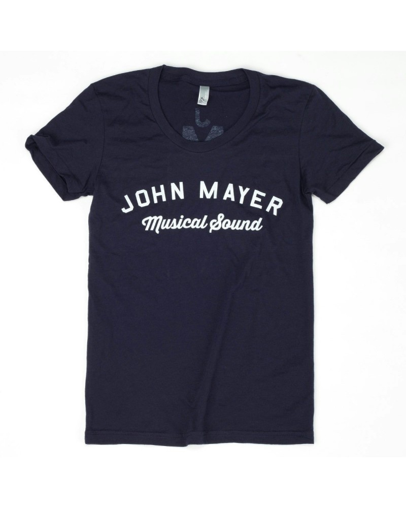 John Mayer Ladies Musical Sound Logo T-shirt $10.80 Shirts