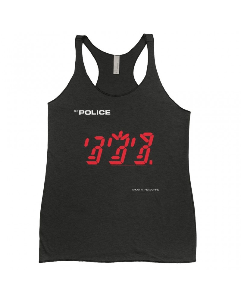 The Police Ladies' Tank Top | Ghost In The Machine Album Cover Shirt $12.16 Shirts