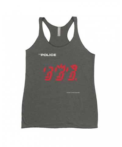 The Police Ladies' Tank Top | Ghost In The Machine Album Cover Shirt $12.16 Shirts