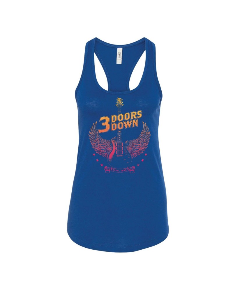 3 Doors Down Ladies' Guitar Tank $11.25 Shirts