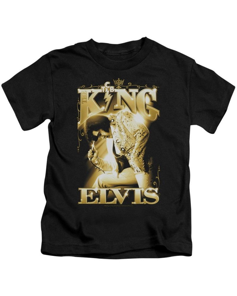 Elvis Presley Kids T Shirt | THE KING Kids Tee $6.72 Kids