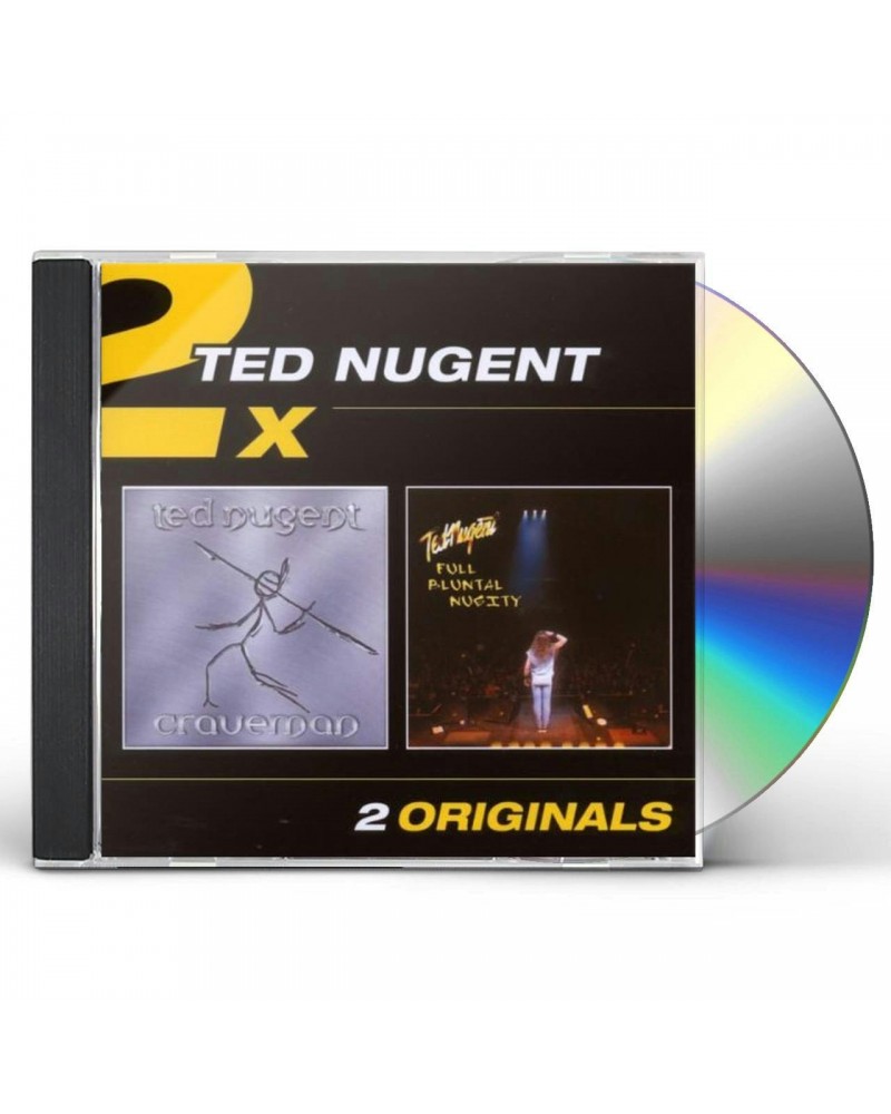 Ted Nugent CRAVEMAN/FULL BLUNTAL NUGITY CD $4.32 CD