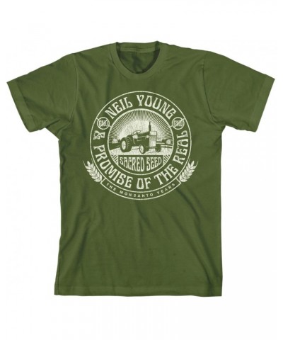 Neil Young Tractor Seal ORGANIC Unisex T-Shirt $13.20 Shirts