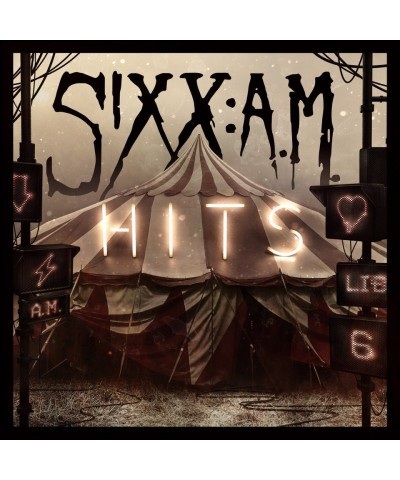 Sixx:A.M. Hits (Translucent Red With Black Smoke V Vinyl Record $14.28 Vinyl