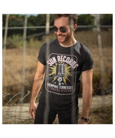 Sun Records T-Shirt | Memphis Tennessee Recording Sessions Shirt $11.48 Shirts