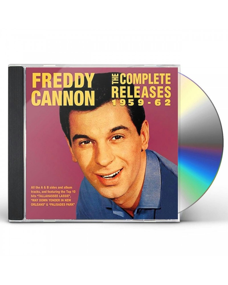 Freddy Cannon COMPLETE RELEASES 1959-62 CD $8.50 CD