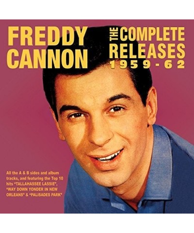 Freddy Cannon COMPLETE RELEASES 1959-62 CD $8.50 CD