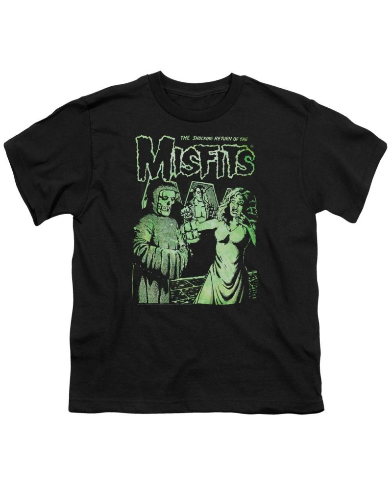 Misfits Youth Tee | THE RETURN Youth T Shirt $6.46 Kids