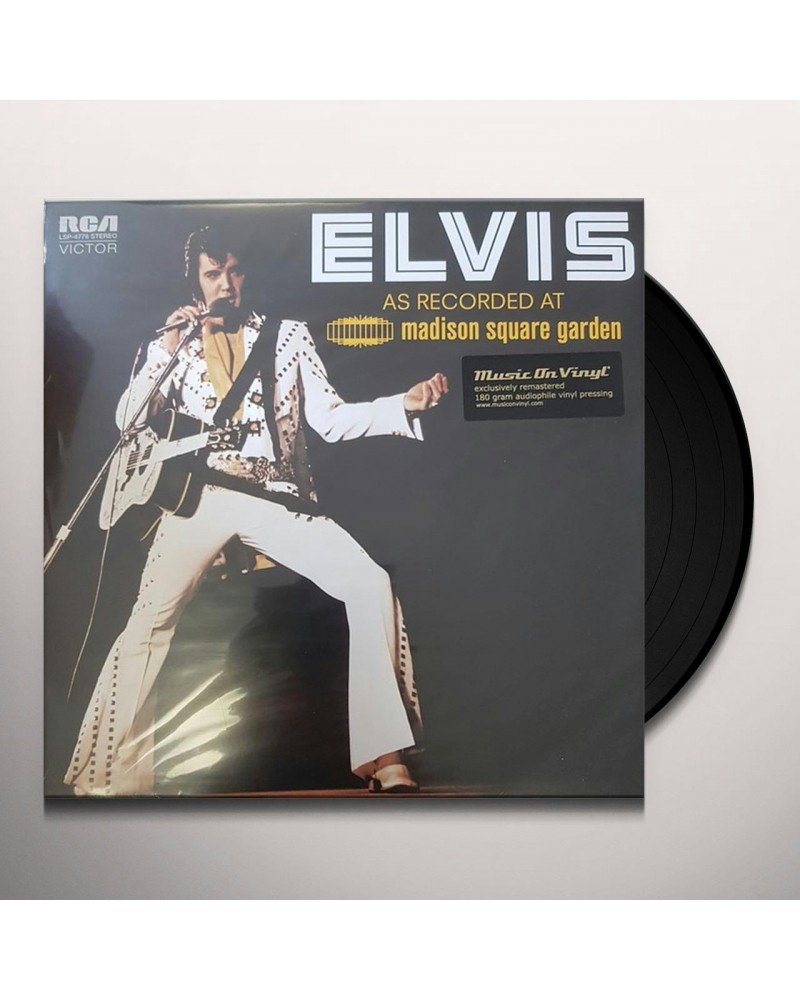 Elvis Presley AS RECORDED AT MADISON SQUARE GARDEN Vinyl Record $18.00 Vinyl