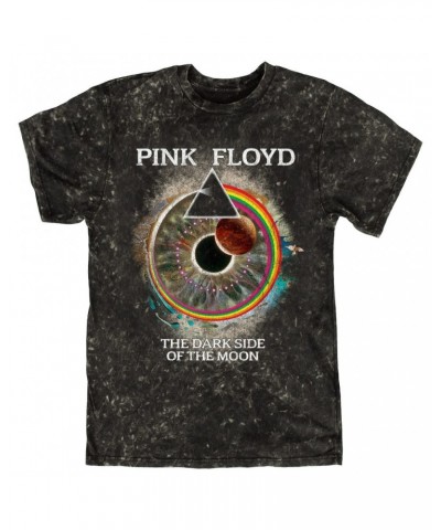 Pink Floyd T-shirt | Dark Side Of The Moon Pulse Remix Mineral Wash Shirt $13.78 Shirts