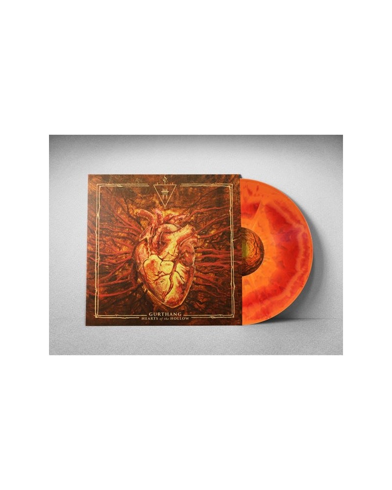 Gurthang LP - Hearts Of The Hollow (Transparent Red/Orange Multi-Colour Splatter Vinyl) $24.99 Vinyl