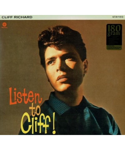 Cliff Richard LISTEN TO CLIFF (2 BONUS TRACKS) (180G/DMM MASTER/LIMITED) Vinyl Record $6.56 Vinyl