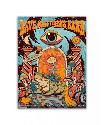 Dave Matthews Band Show Poster Los Angeles CA 9/19/2022 $22.80 Decor