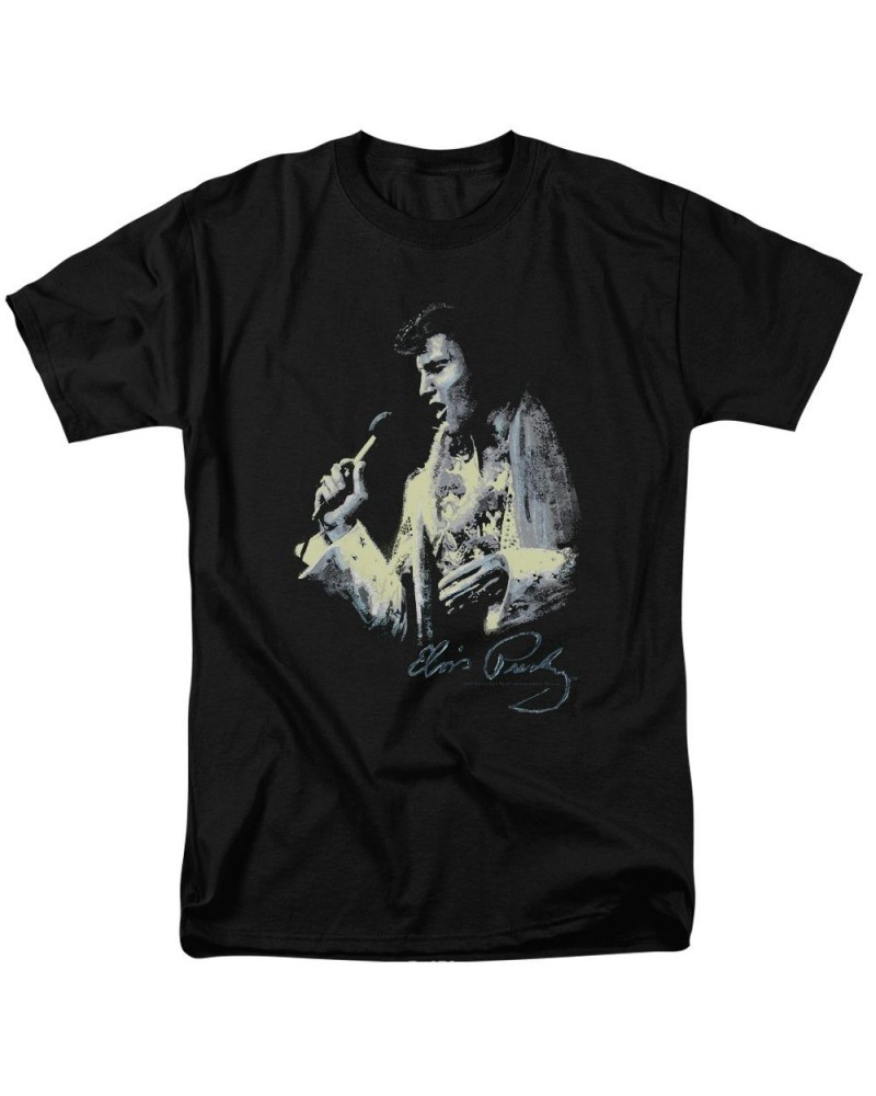 Elvis Presley Shirt | PAINTED KING T Shirt $6.12 Shirts