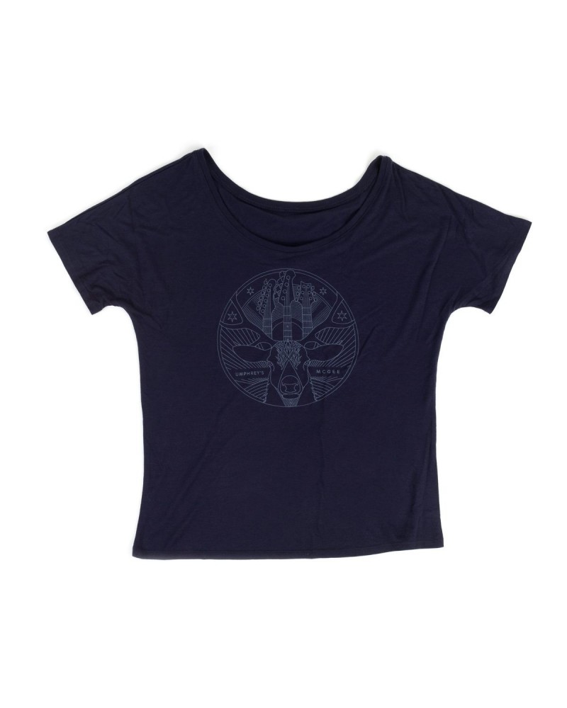 Umphrey's McGee Women's Scoop Neck Deer Tee $11.88 Shirts